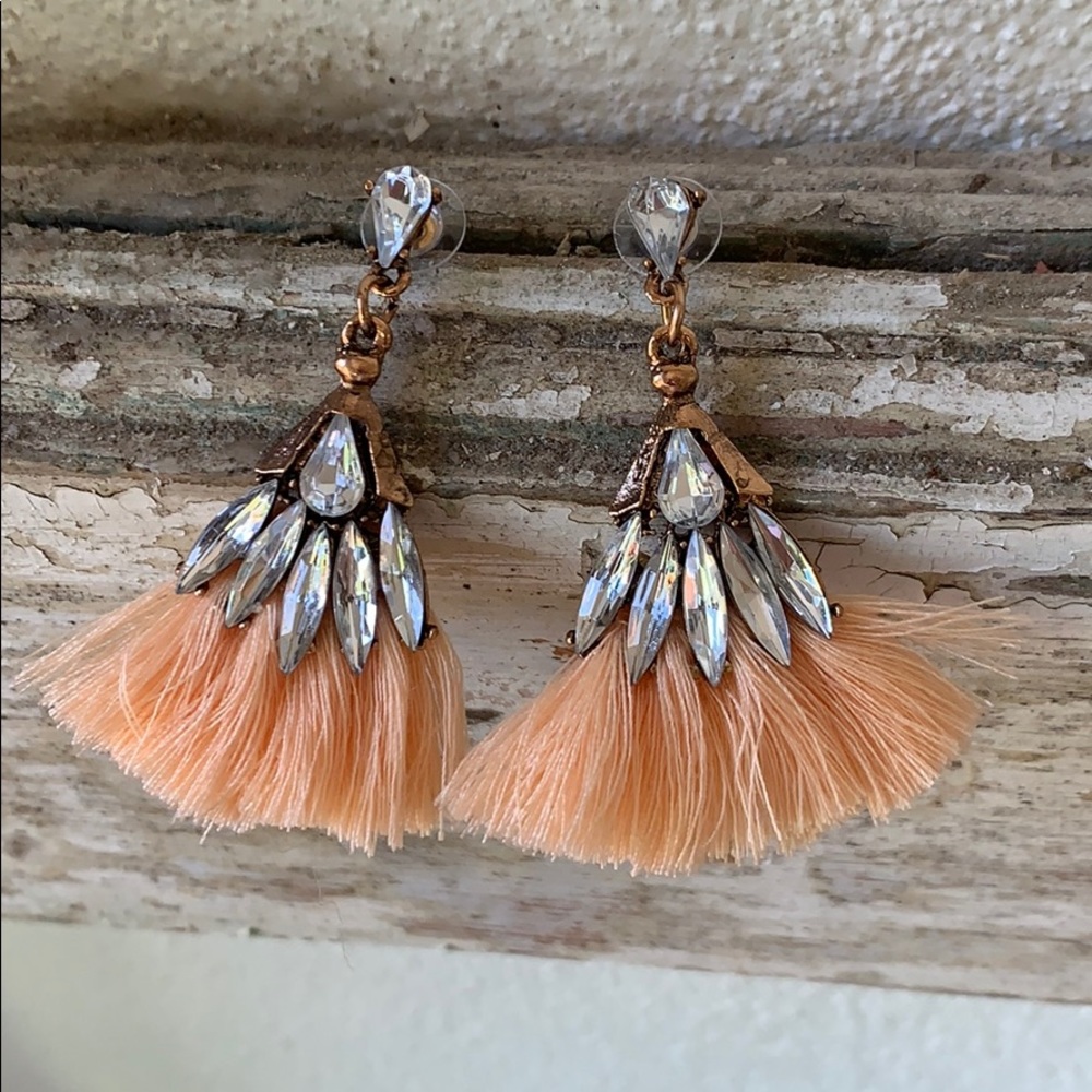 🌸Beautiful tassel earrings🌸 - Picture 2 of 4